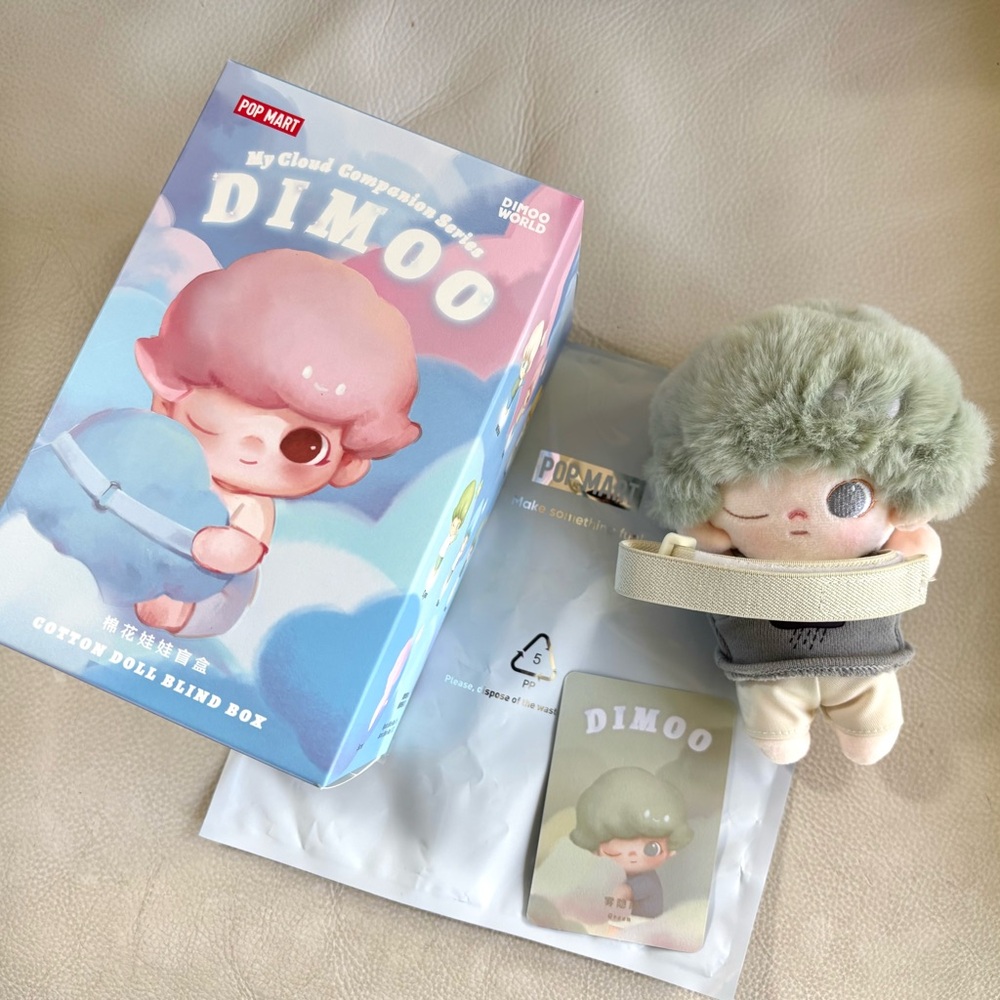 NEW rare Dimoo My Cloud Companion series - Cotton Doll Blind Box